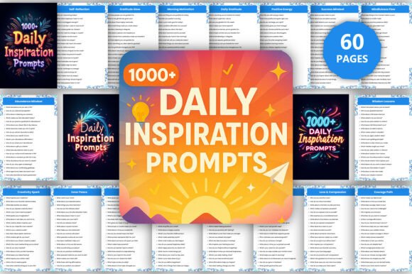 1000 Daily Inspirational Prompts: A Powerful Tool for Mindset and Growth