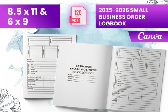 2025-2026 Small Business Order Logbook: A Practical Tool for Business Management