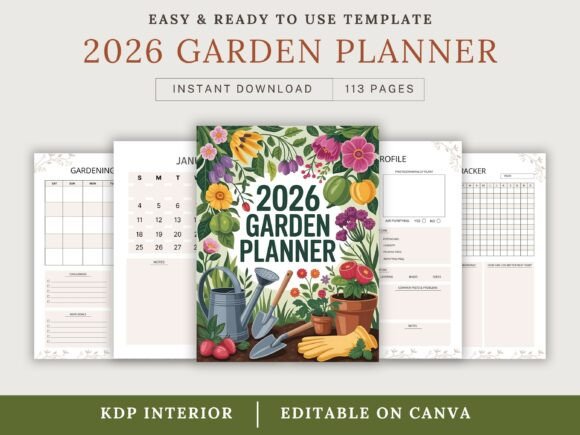 2026 Garden Planner: Your Ultimate Guide to Organizing and Enhancing Your Garden