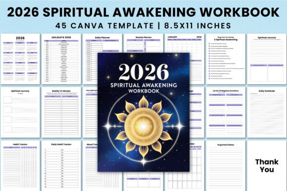 2026 Spiritual Awakening Workbook Canva: A Tool for Mindfulness and Growth