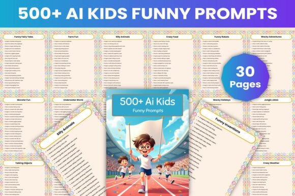 500 AI Kids Funny Prompts: A Creative Tool for Fun and Learning