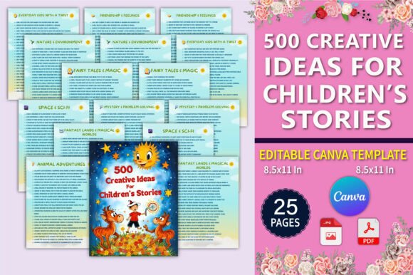 500 Creative Ideas for Children’s Story: Spark Imagination and Storytelling