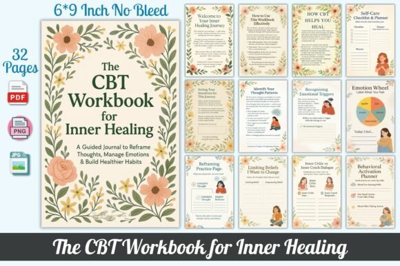 Begin Your Healing Journey with The CBT Workbook for Inner Healing
