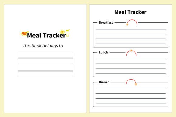 Daily Meal Tracker Journal – Stay Organized and Mindful of Your Eating Habits