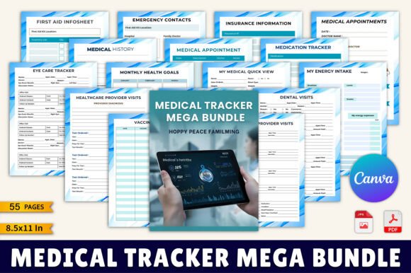 Medical Tracker Mega Bundle: A Comprehensive Tool for Health Management