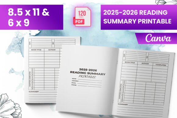 Strategic Use of 2025-2026 Reading Summary Printable KDP for Effective Planning and Execution