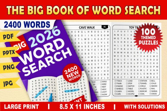 The Big Book Of Word Search