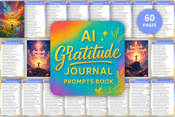 Transform Your Mindset with AI Gratitude Journal Prompts Book